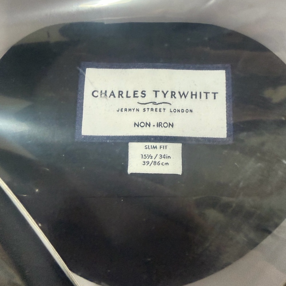 Charles Tyrwhitt Classic Black Dress Shirt